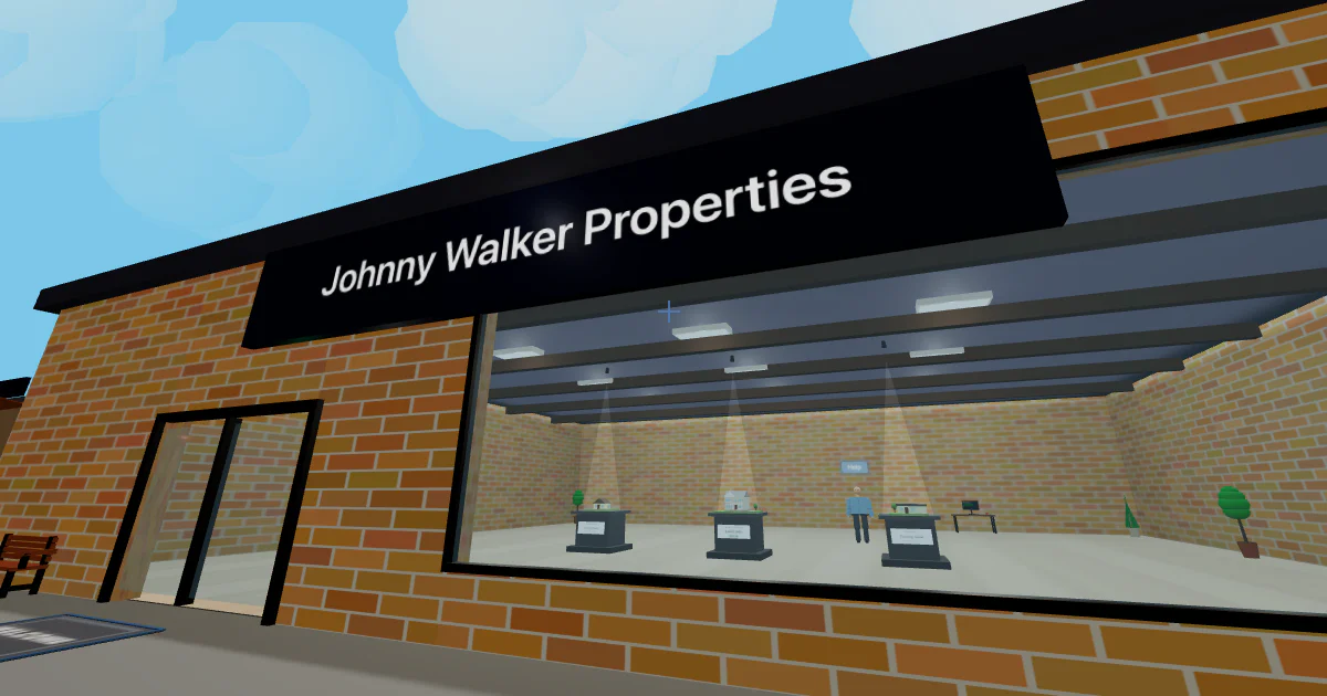 A walkable 3D showroom of homes for sale at Johnny Walker Properties.